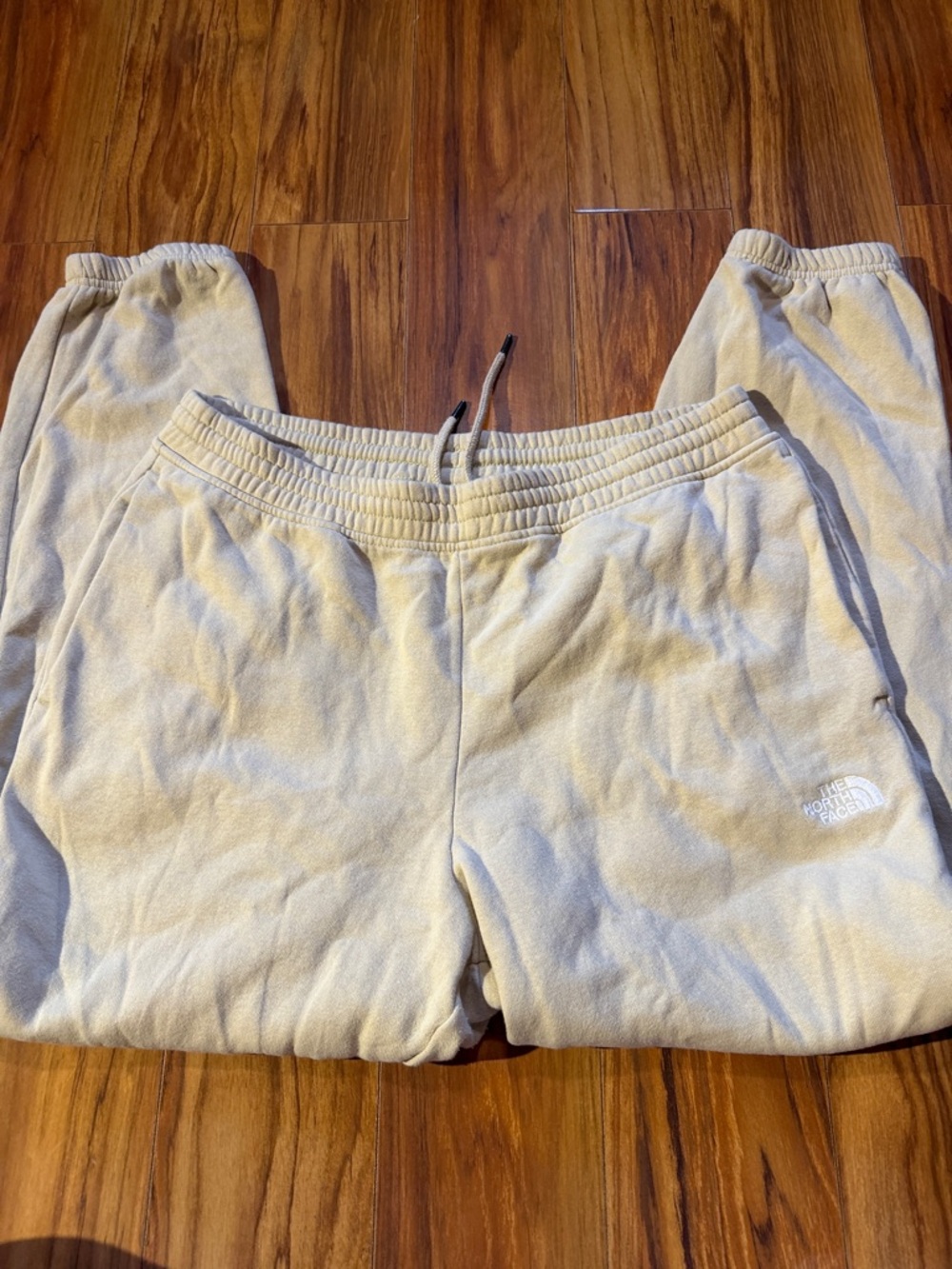 The North Face Kids Cream Sweatpants with Drawstring